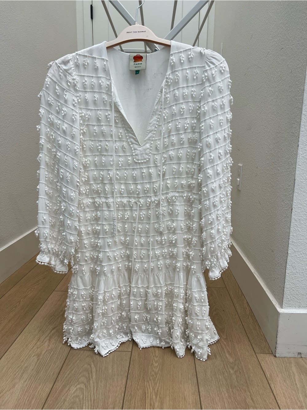 Farm Rio Fringe Mini Dress - Picture 2 of 6